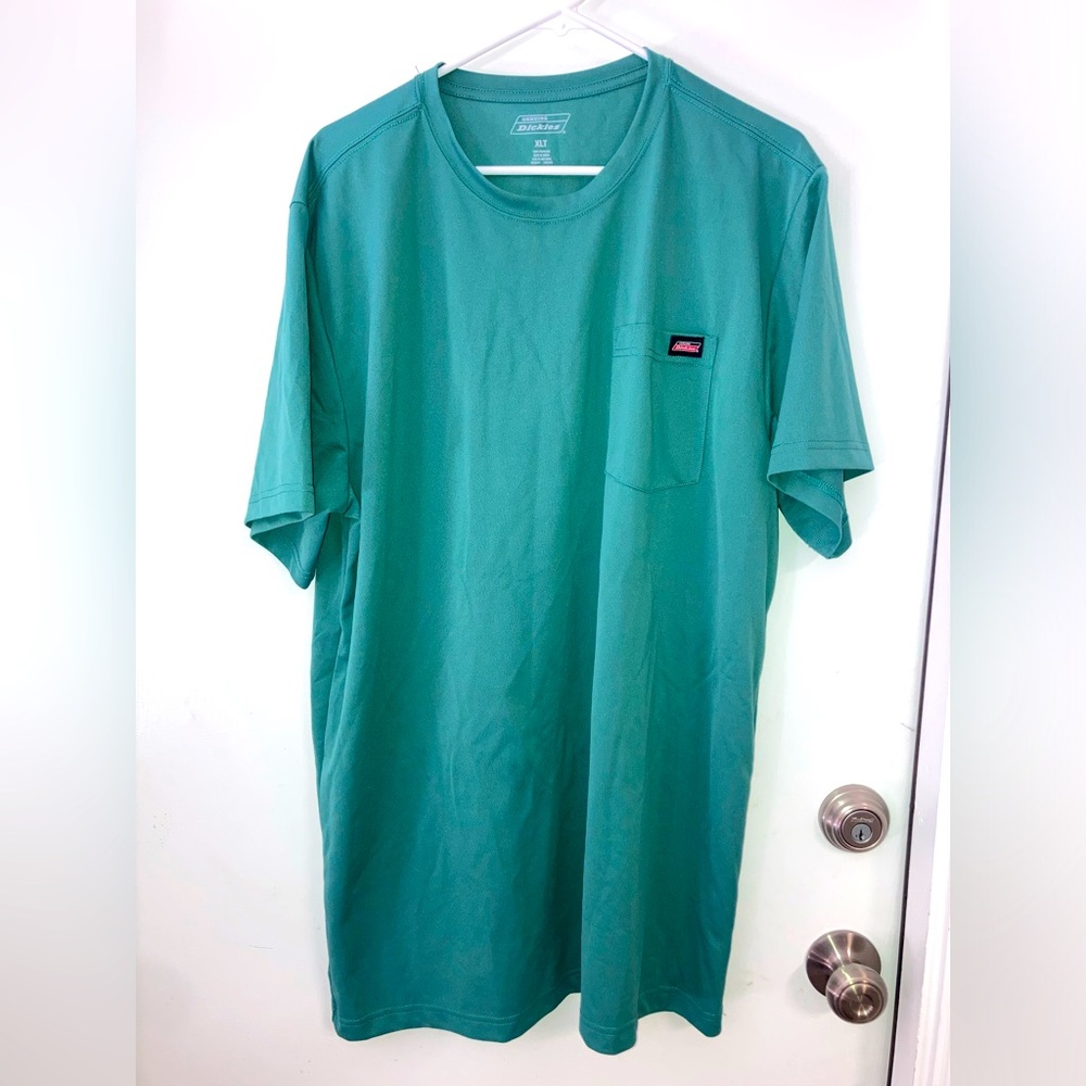 Like New Dickies Shirt Sleeve Pocketed Work Shirt